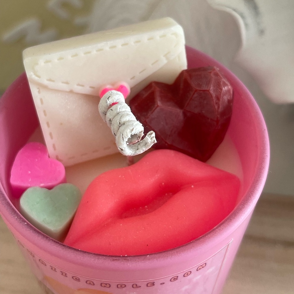 Valentine’s candle